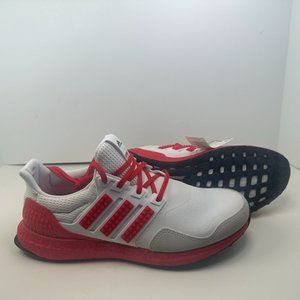 Adidas Ultraboost DNA x Lego Red White Running Shoes H67955 Men's Size 10, 11.5